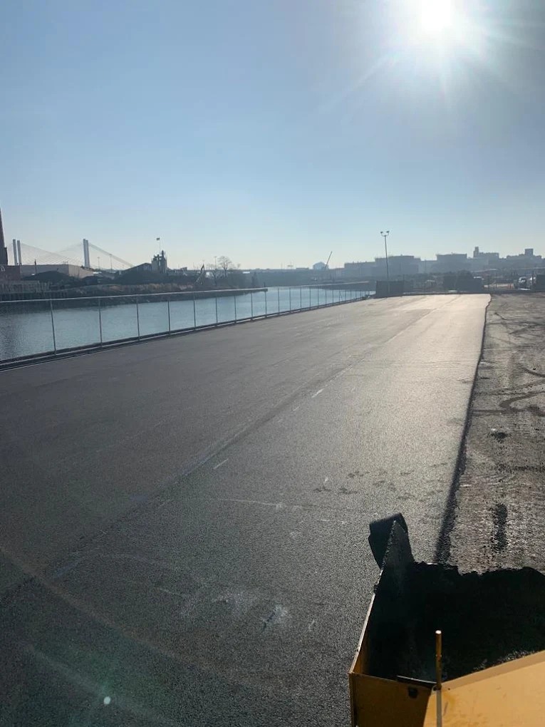 Grey Ruso commercial paving project